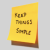 Keeping it simple, unlike Mr. Ackman